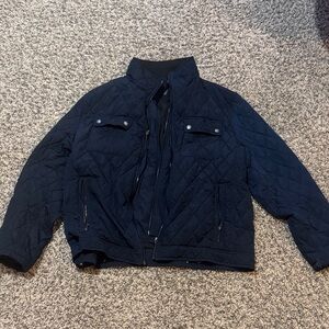 Calvin Klein Quilted Navy Jacket